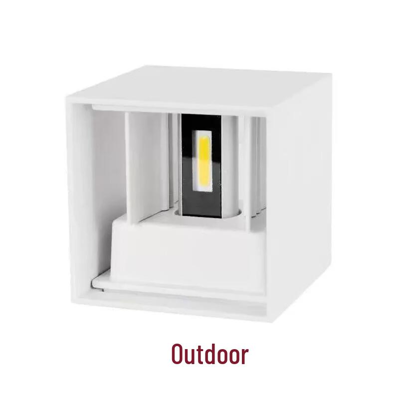 Outdoor Dimmable LED Double-Head Wall Sconce
