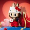 Pop Mart Hello Kitty Labubu Plush Toy Soft Vinyl Doll Keychain Collectible Figure