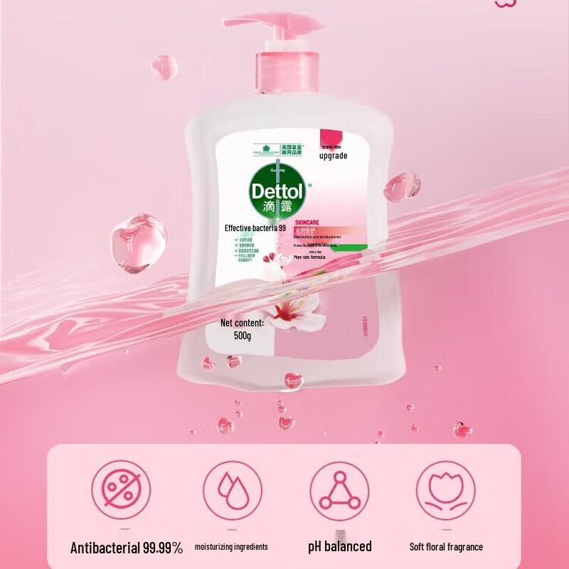 Dettol Moisturizing Peach Blossom Hand Wash Twin Pack