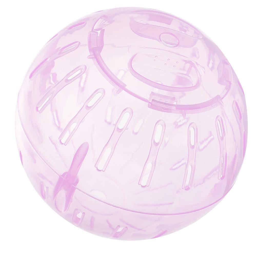 Clear Hamster Exercise Ball Durable ABS Material Small Size Compact for Dwarf Hamster Running Fitness Supplies