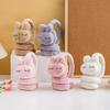 Korean Style Plush Rabbit Earmuffs for Girls – Cute Winter Ear Warmers