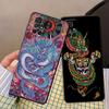 Fashion Chinese Tiger Dragon Phone Case For Samsung Galaxy Note 20 Ultra 10 Plus 8 9 S22 S21 S23 5g S20 Silicone Cover Funda