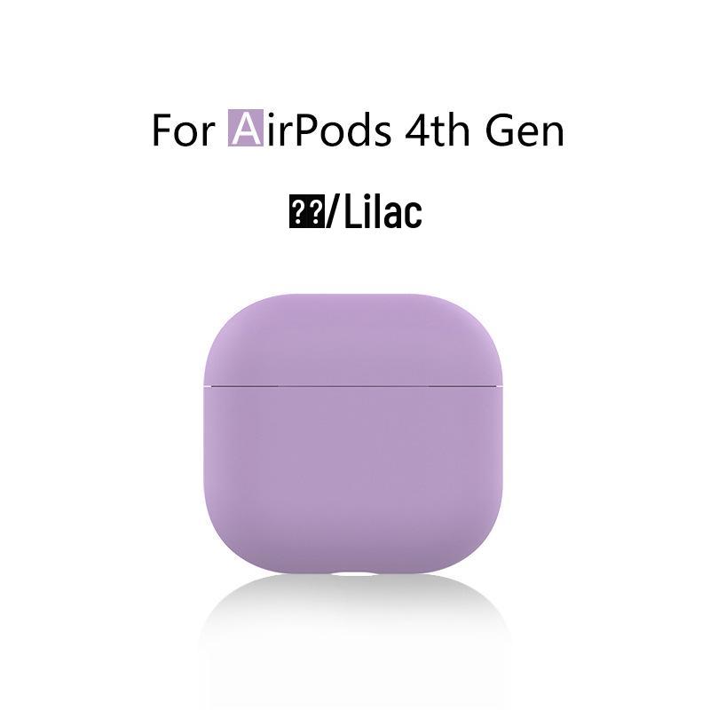 Compatible Silicone Protective Case for Apple AirPods 4th Gen and AirPods Pro 3