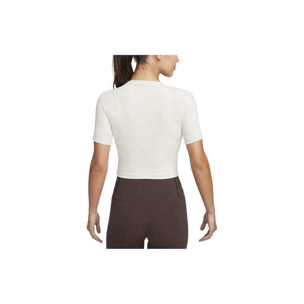 Nike T Shirt Women's Stone Brown FN7468-104