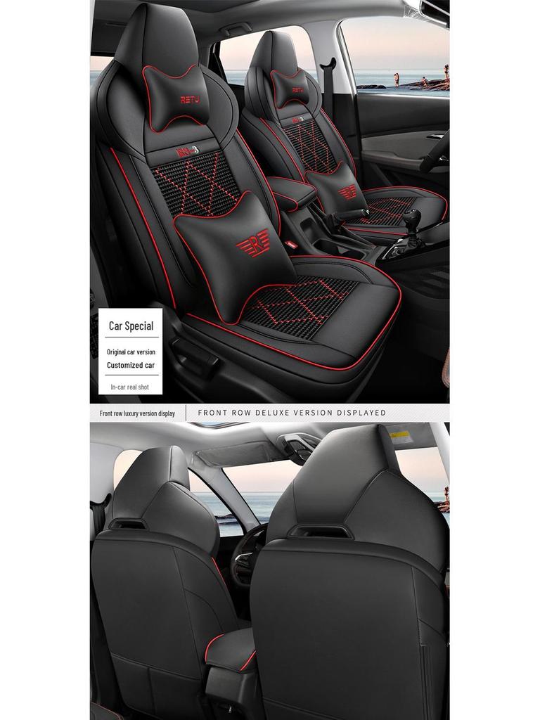 Baojun RS3 All-Season Full-Cover Leather & Woven 5-Seat Car Seat Covers