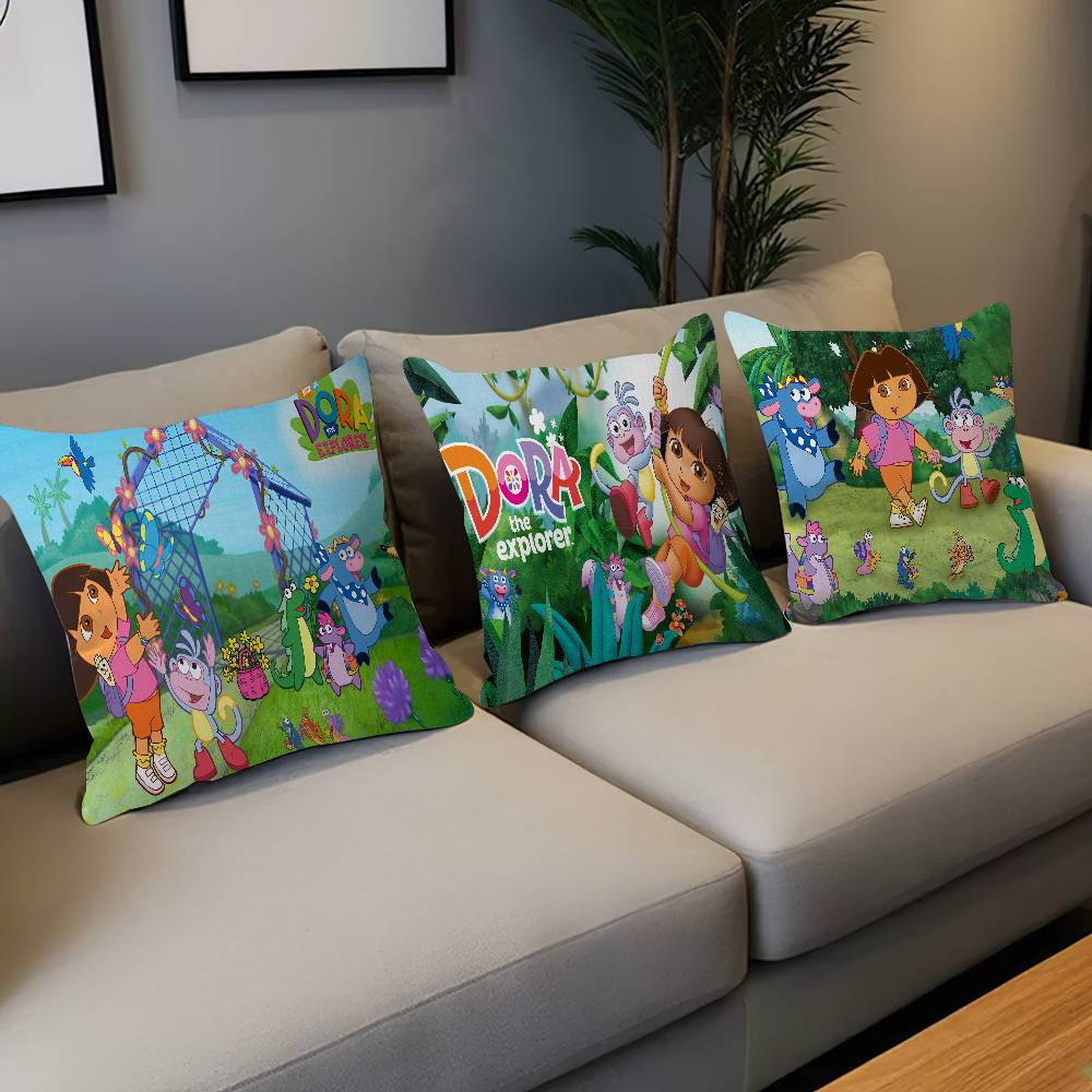 D-Dora T-The E-Explorer Pillowcases Home Bedding Decorative Pillow Cover Wedding Super Soft Pillow Case