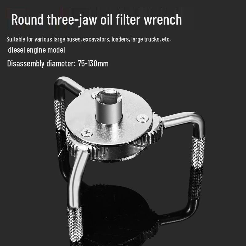 Uniwersalny klucz do filtrów oleju typu szczękowego do wykręcania i demontażu
