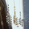 Rainbow Crystal Angel Chakra Sun Catchers Car Charm Pendant Vegg Vindu Dør Vindklokker Hengende Ornamenter Rom Home Decor