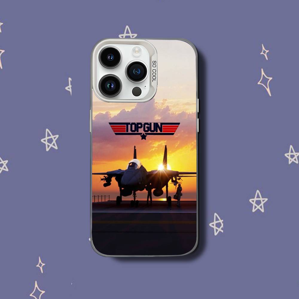 

M-Movie Top Gun M-Maverick Phone Case For iPhone 17,16,15,14,13,12,11,Pro,XS,Max,Plus,Mini,SE White Candy Matte Shockproof Cover iPhone16pro