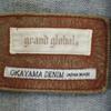 Grand Global Okayama Denim Jacket 38 Wash Blue Denim Jacket Trucker Men's Used