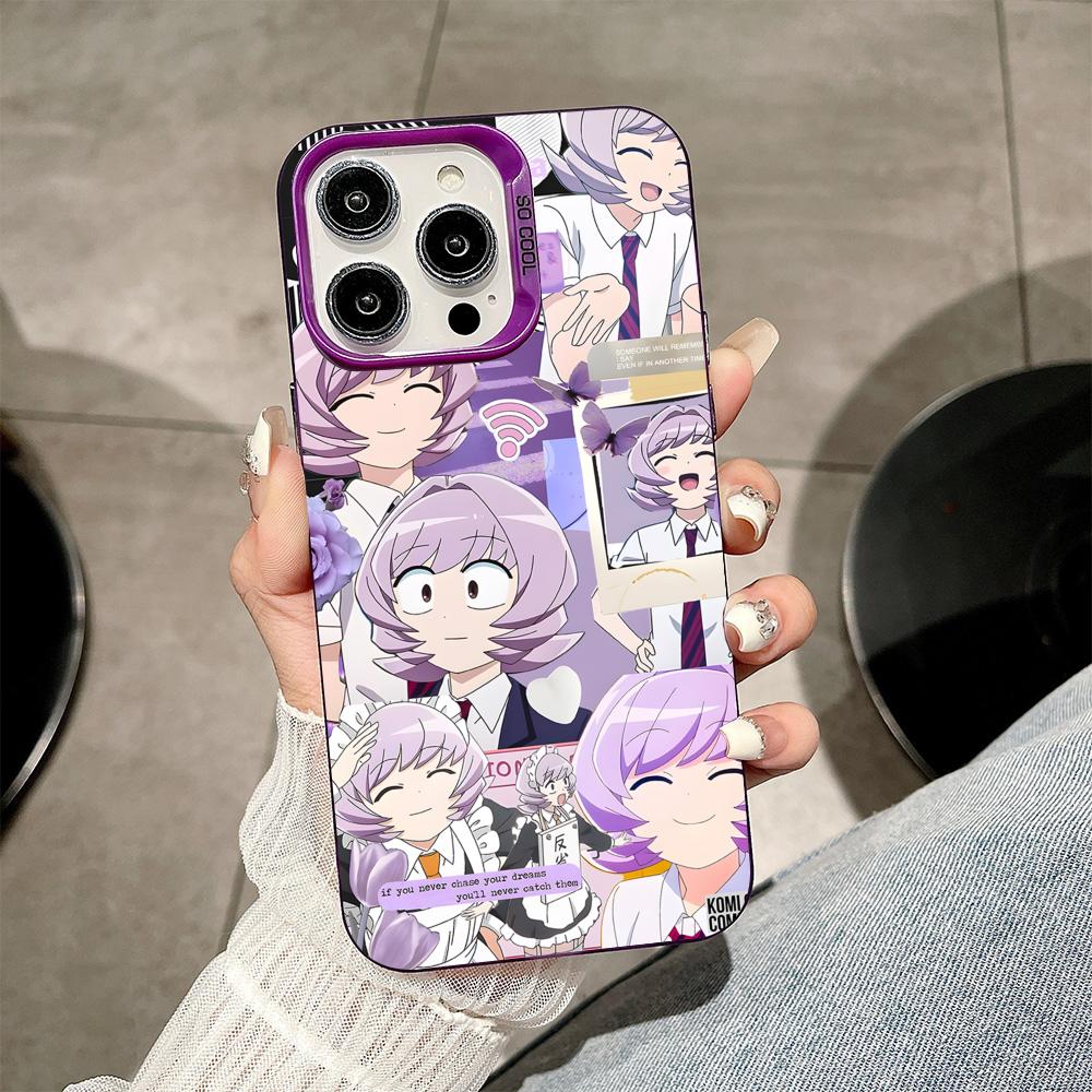 Anime Najimi Osana Mobile Phone Case for iPhone 17 16 15 14 13 12 11 X XR XS 8 7 Air Pro Max Plus Purple Translucent Cover