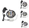 12v 3528rgb Led Tape With Mini Remote Controller Nonwaterproof Bright Lighting For Tv Background Decoration
