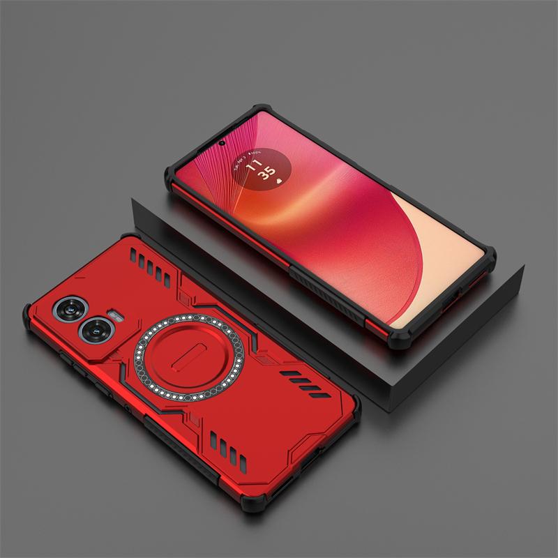 For Motorola Edge 50 Fusion Magnetic Adsorption Wireless Charge Cover Moto Edge 50 Ultra 50Neo Case For Moto Edge 50 Fusion Case