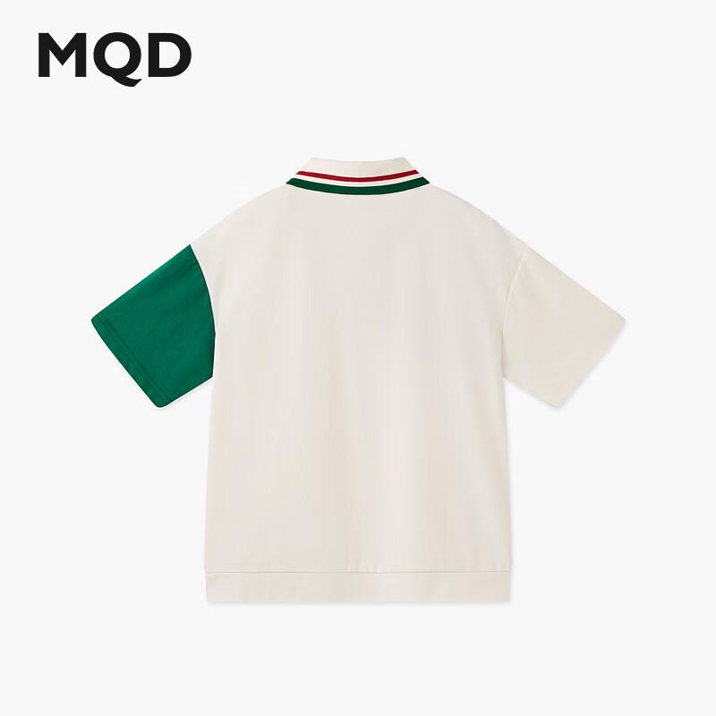 MQD Boys  Color Block Sport Polo Shirt 120cm