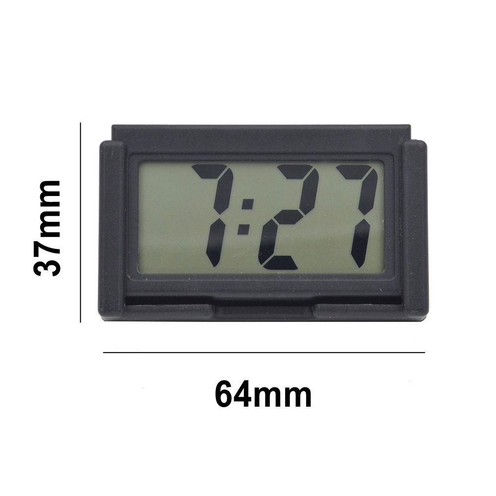 Portable Electronic LCD Screen Digital Clock Calendar Table Clock Mini