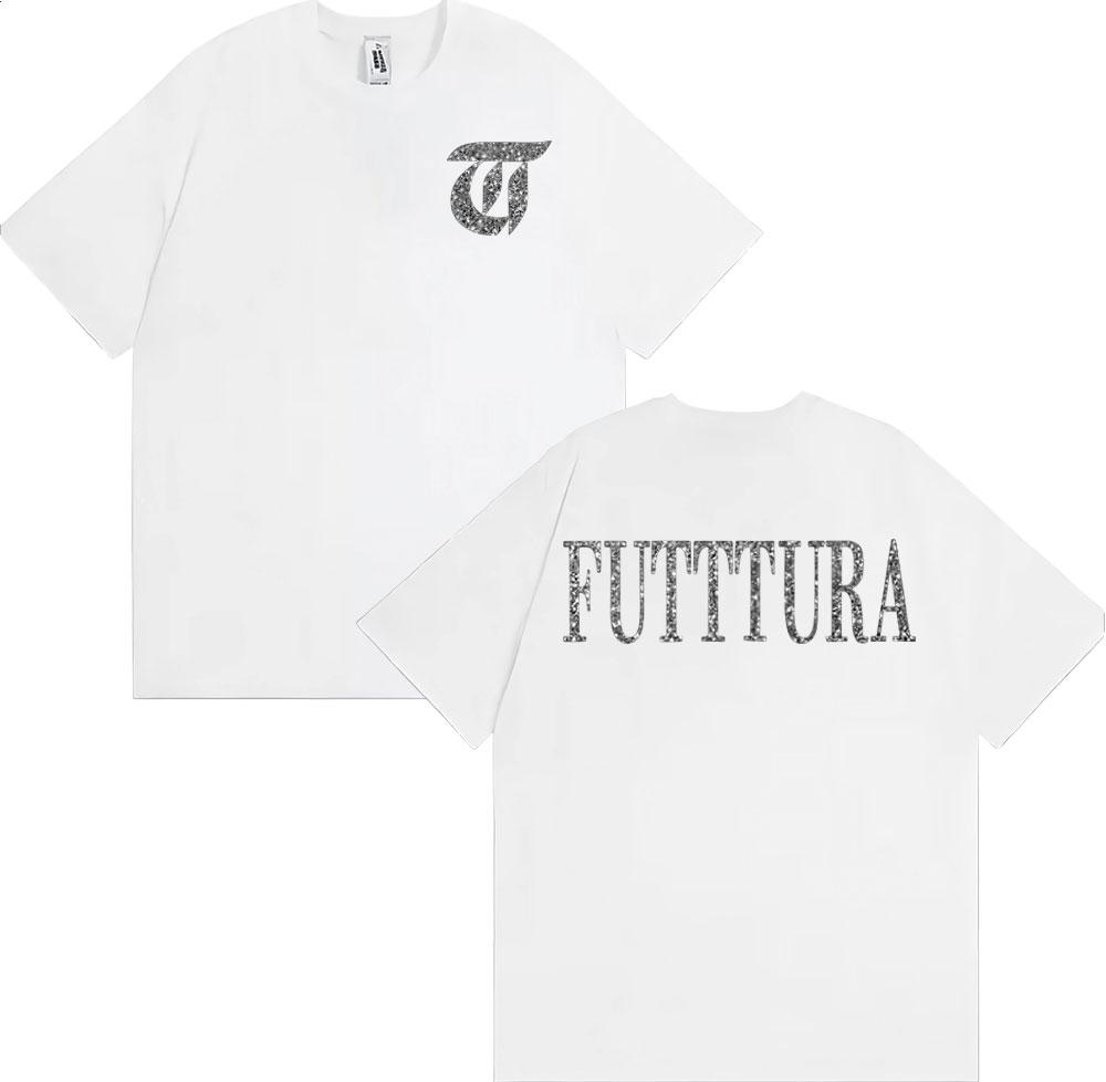 Sängerin Tini Stoessel Futtura Album Logo T-Shirt Damenbekleidung Harajuku Ästhetik T-Shirts Lässiges Gemütliches T-Shirt