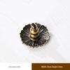 Lotus Alloy Multi-Hole Incense Holder and Burner for Aromatherapy