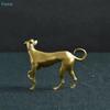 Vintage Brass Greyhound Figurine,Miniature Whippet Dog Statue for Home Decor and Collectibles
