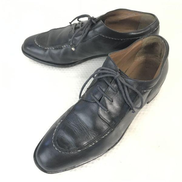 

Made in Italy BALLY Leather U-Tip Dress Shoes Women’s 36.5 23.5 Black