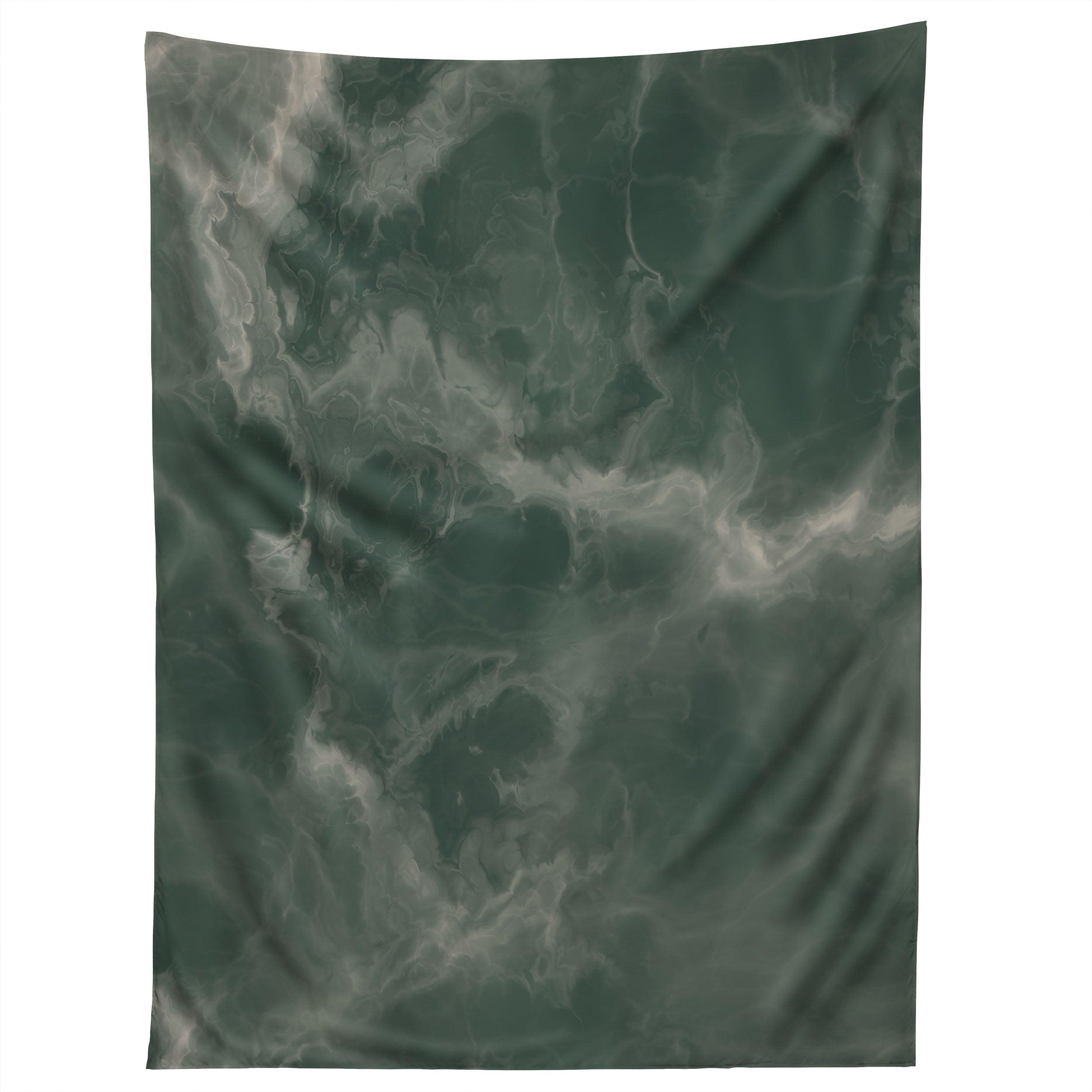 GREEN MARBLE tapestry 75x100