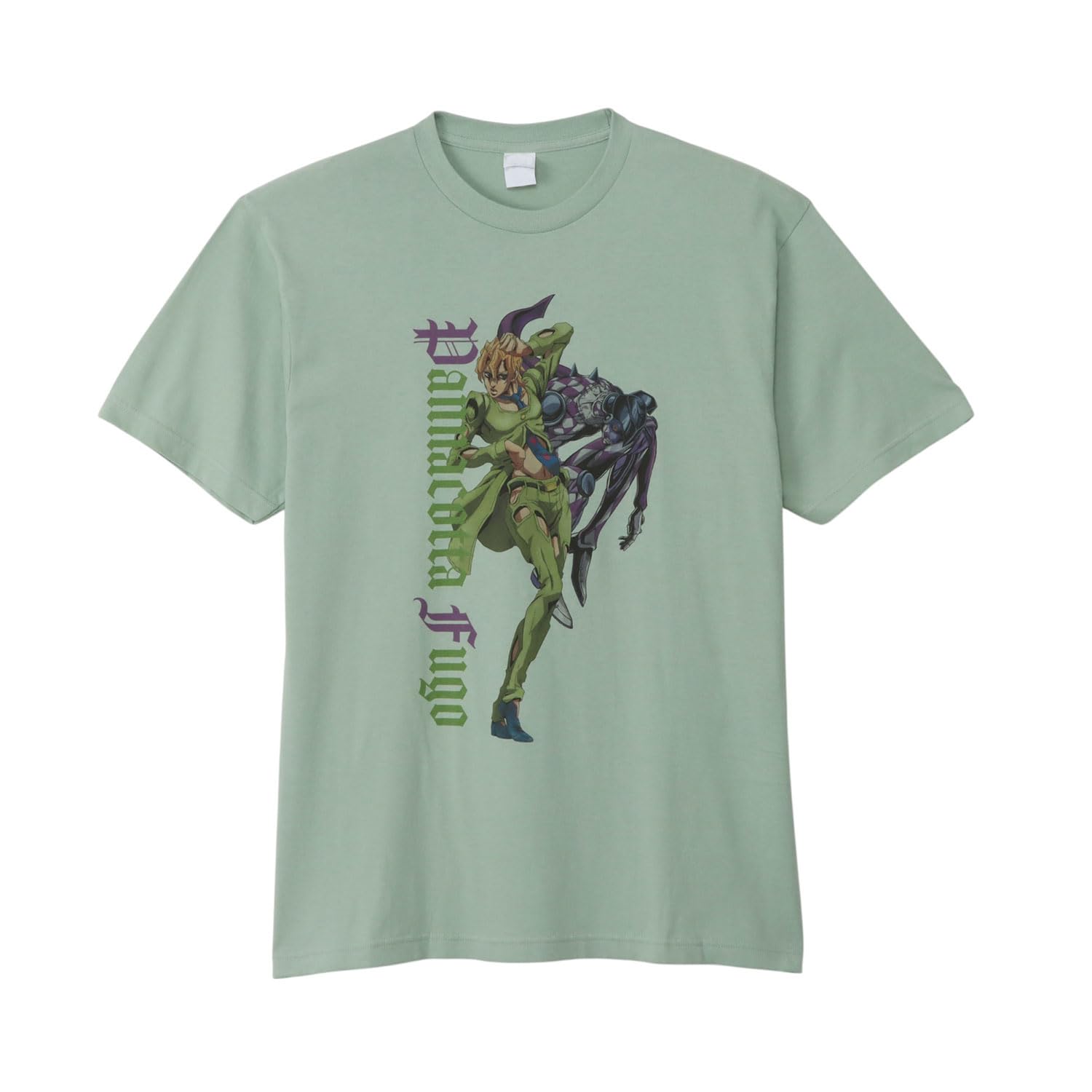 

Small Planet Bizarre Adventure Golden Wind Panna Cotta Fugo Size L JoJo s T-Shirt