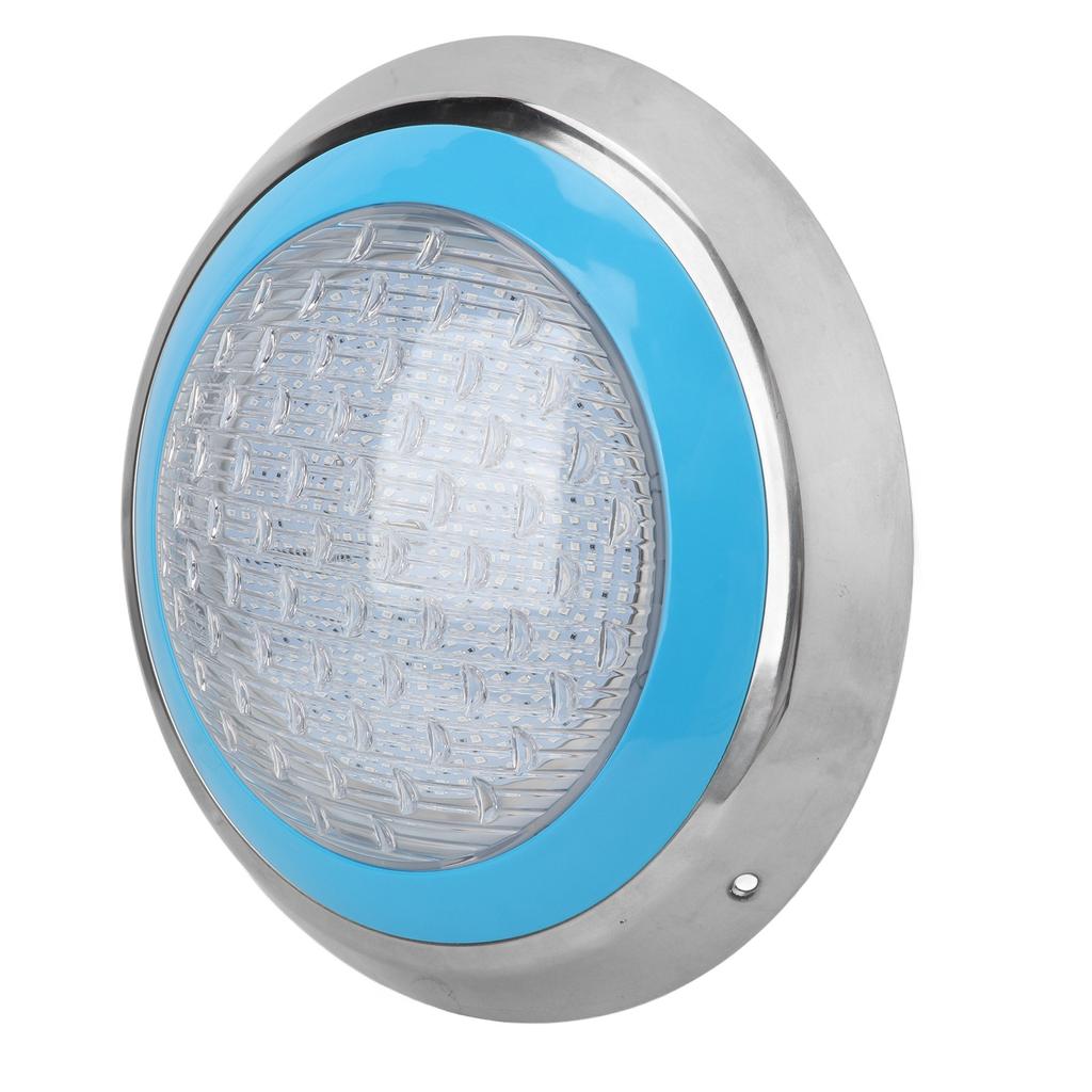 LED Underwater Swimming Pool Light 45W RGB Color Stainless Steel Pool Lamp AC12V Wall Surface