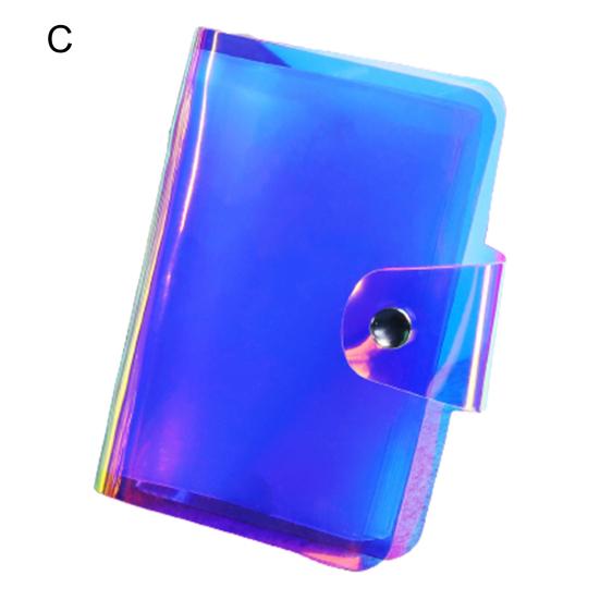 Nail Template Container Transparent Multi-slots Design Waterproof Space-saving PET Rectangle Nail Art Stamping Templates Storage Bag