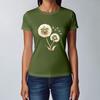 Women's Fashion Casual Printed Short Sleeve Round Neck Pullover Tops