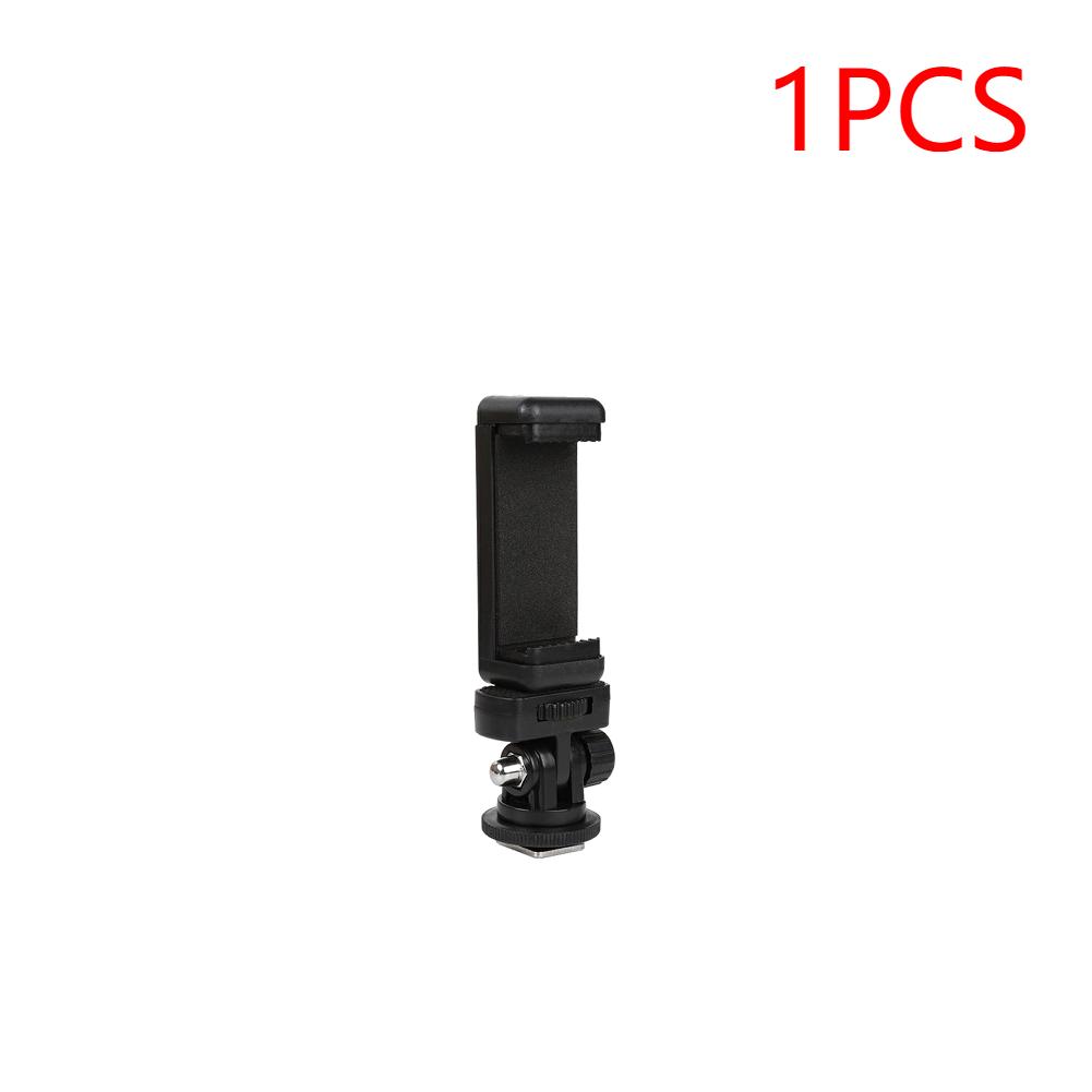 Camera Hot Shoe Phone Tripod Mount Adapter Mobile Phone Clip Holder Monitor Flexible Tripod Adapter for Canon Nikon Sony DSLR