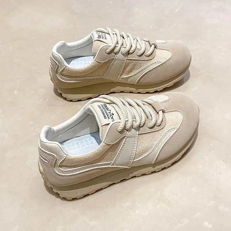 Tied Summer Shoes 33 Size Women's Silver Boots Women's High White Sneakers Sport Due To 2025g Fashion-man Leading Excercise