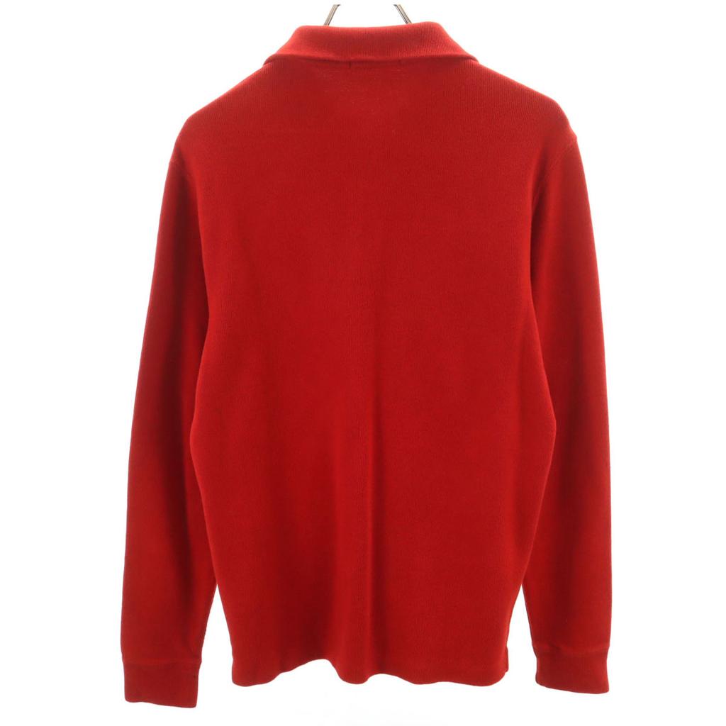 POLO RALPH LAUREN Long sleeve Half zip knit XS Red Men's Used