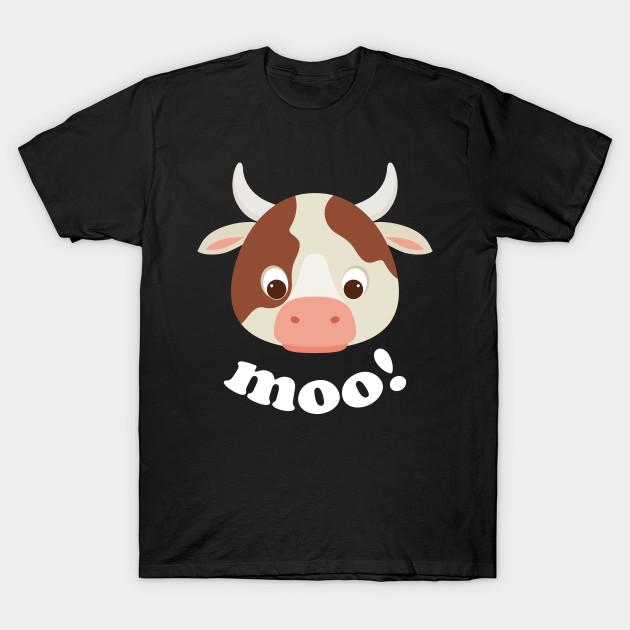 Buy Unisex Fashion TShirt adorable moo 