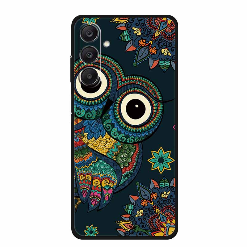 For Samsung Galaxy A36 5G Case Soft Silicone Cover Black Bumper TPU Phone Cases For Samsung A36 Case A 36 5G Funda Back Cover