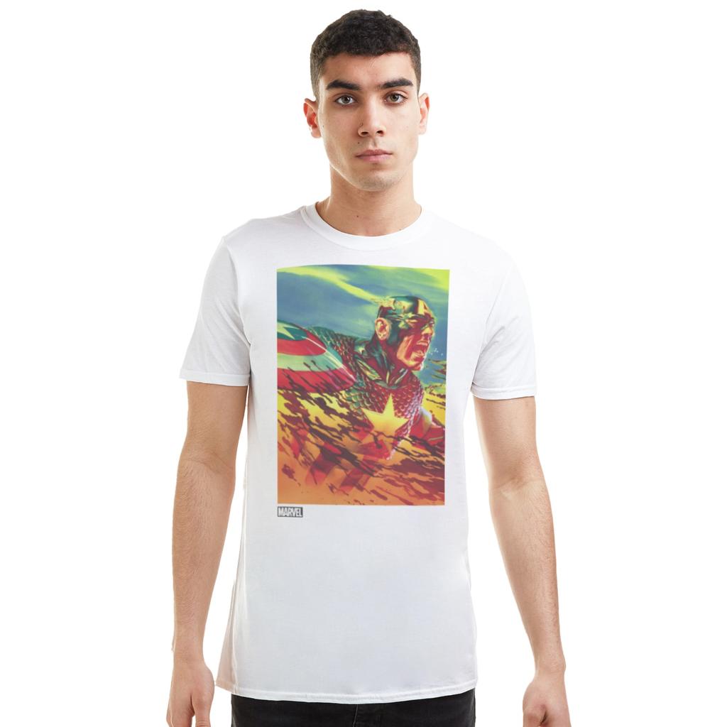 Captain America Mens War Cry T-Shirt