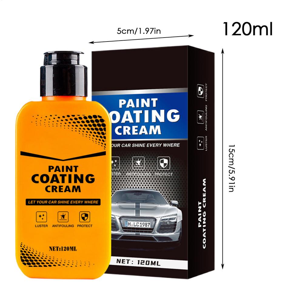 Car Scratch Remover Long-lasting 120ml Rubbing Compound Automotive Polish & Waxes for Paintwork Glass Bumpers Dashboard