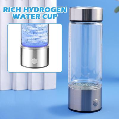 Wasserstoffreicher Wasserbecher Elektrischer wasserstoffreicher Wassergenerator Flaschenfilter Ionisator Maker Tragbare Antioxidantien Wasserstoffflasche
