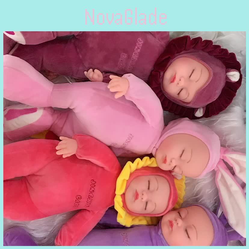 Unique Simulation Dolls Soft Plush Newborn Baby Girls Toys