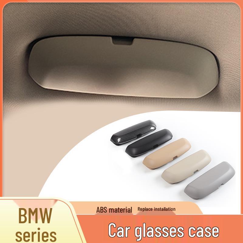 BMW Brillenaufbewahrungsbox, Kompatibel mit 3er, 5er, 7er Serie, X1, X3 und weiteren Modellen.