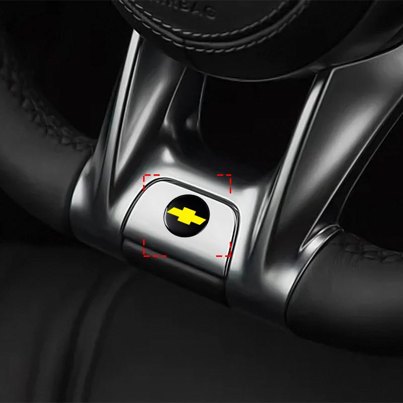 New 14mm Car Shell Remote Key Emblem Sticker Badge Emblem For Chevrolet Colorado Captiva Malibu Trax Aveo Camaro Sonic Tahoe Impala Equinox Suburban