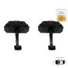 BDP1070-1 2 Stück Links UND Rechts Türfangscharnier Bremse Stoppen Prüfband Begrenzer für BMW 3er E92 E93 2005-2013 Coupe Cabrio 51217193671