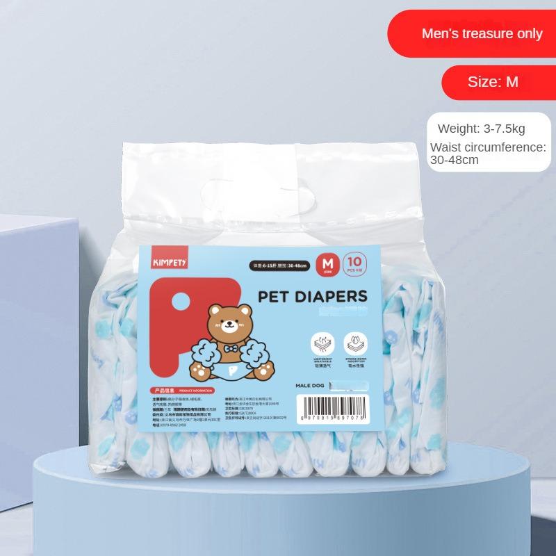 Jednorazowe pieluchy dla psów i suk Zwierzęta domowe Pieluchy dla psów na zewnątrz Majtki fizjologiczne dla psów Pieluchy dla pieluch