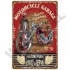 Retro kovová cedule Garáž Pánská jeskyně Doplňky Talíře Domácí dekorace Nástěnná dekorace Motorový olej Plyn Plechová cedule Vintage plakát Pro Železo
