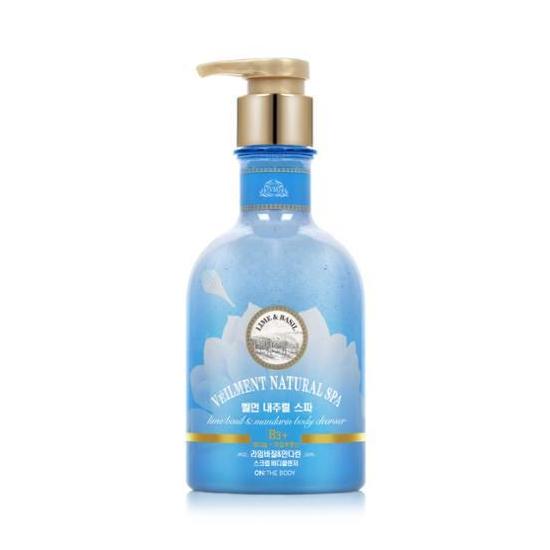 VEILMENT Natural Spa Lime & Basil Body Wash 400ml