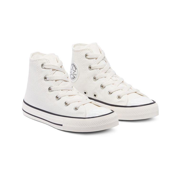 Converse Chuck Taylor All Star High Top High top Kids Canvas Shoes Ecru Teenagers 670697C