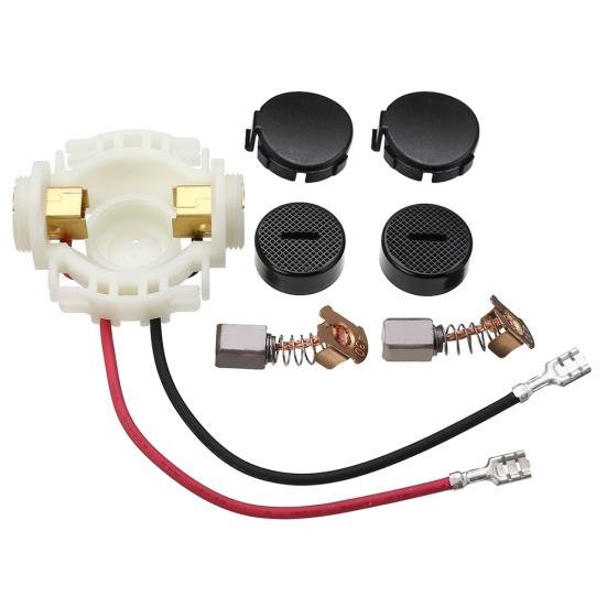 

Набор держателей угольной щетки Yousheng для Makita 638921-2 CB430 BGA450 BGA452 DGA452 BGD800 черный белый