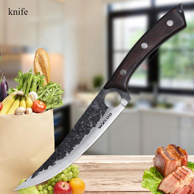 Ultra-scharfes Ausbeinmesser, professionelles japanisches Kochmesser, Küchenmesser, geschmiedetes Rindfleisch-Fleisch-Hackmesser aus Edelstahl