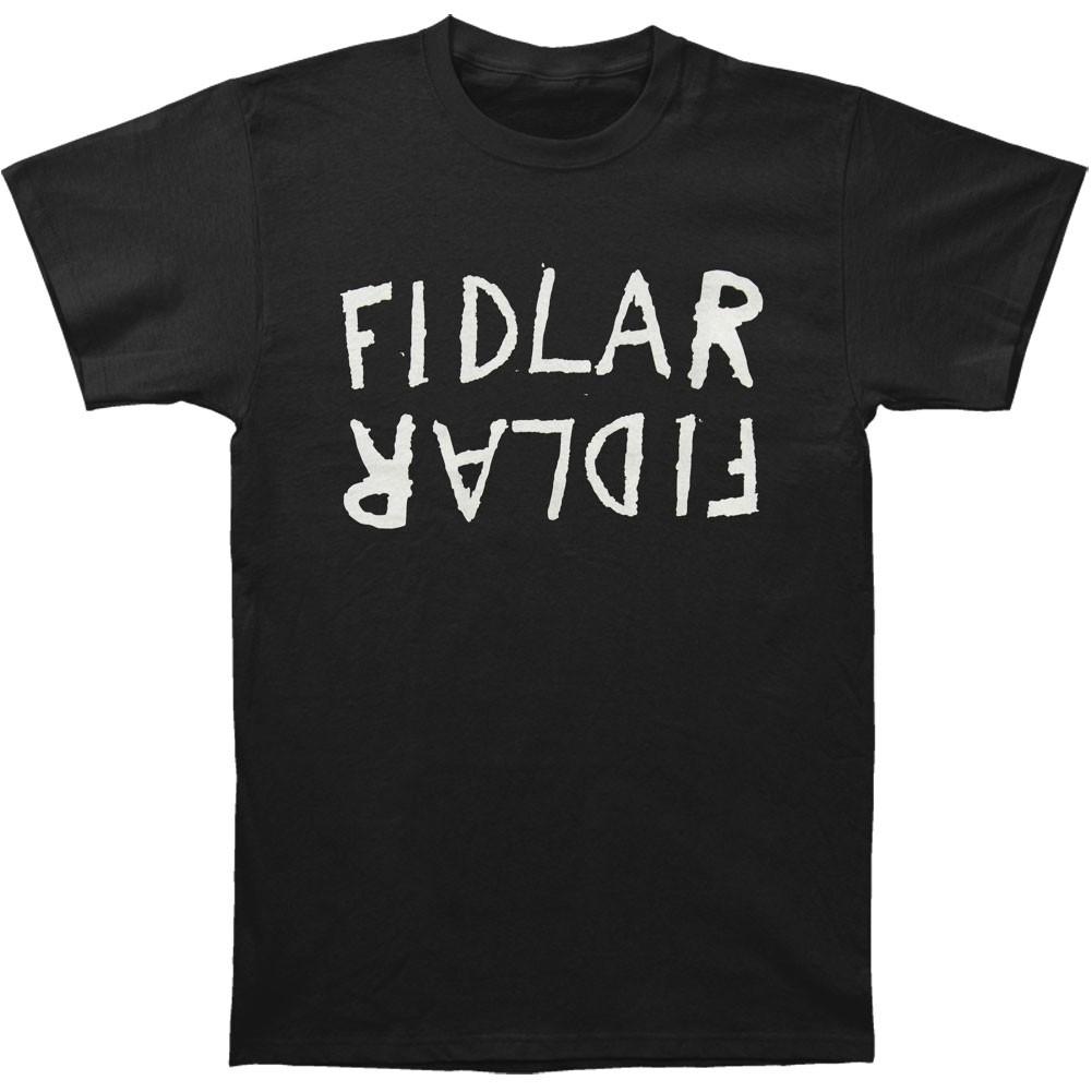 Men s Fidlar Flipped Logo T-Shirt Mens Womens Tees Top Black S