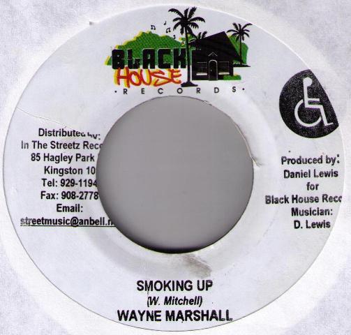 

7-дюймовая пластинка WAYNE MARSHALL / SANJAY - Smoking Up / Hush NONE Black House Rec 2004 Ямайка Регги, Ска и Даб Б/У