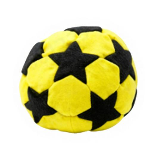 Portable Soccer Footbag for Kids, Soft Juggling Ball, Handmade Colorful Hacky Kick Balls for Backyard Beach