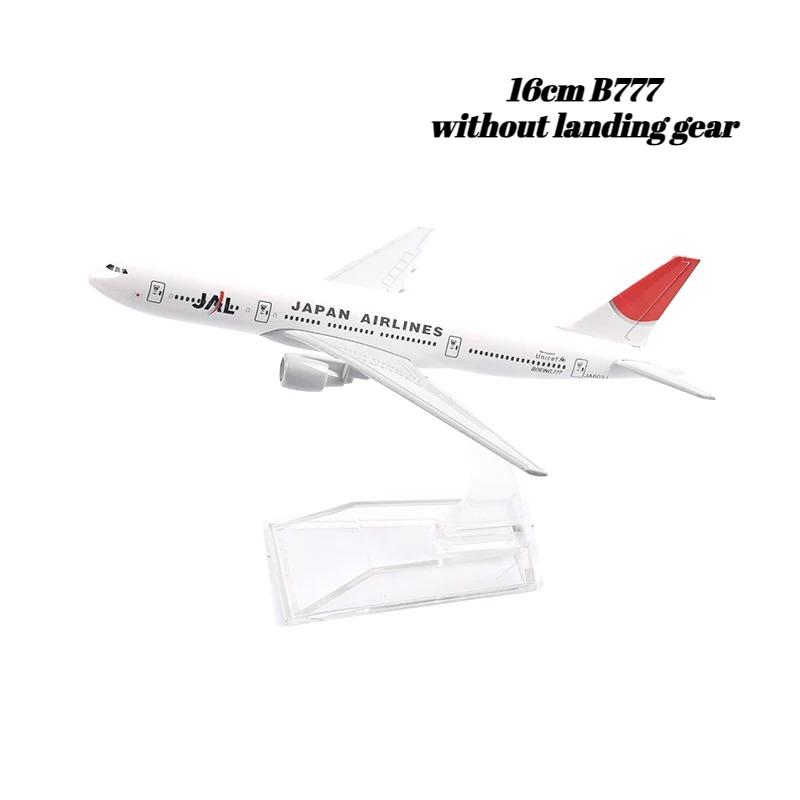 16/20 см Металлический литой модель самолета JAL Boeing 777 787 Модель самолета Игрушка для подарка Коллекция белый